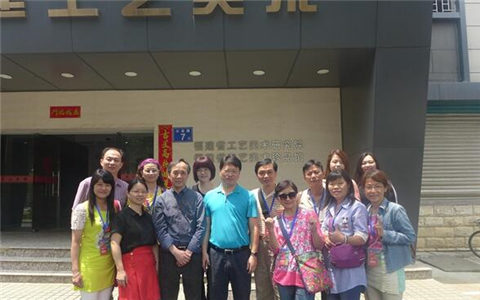 臺灣南投縣文化資產(chǎn)學(xué)會參訪福州 開展工藝美術(shù)交流
