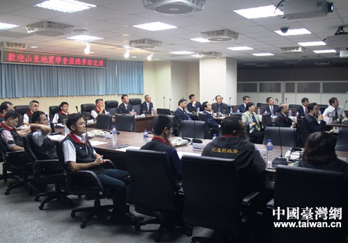 參訪花蓮消防局，雙方進(jìn)行座談交流