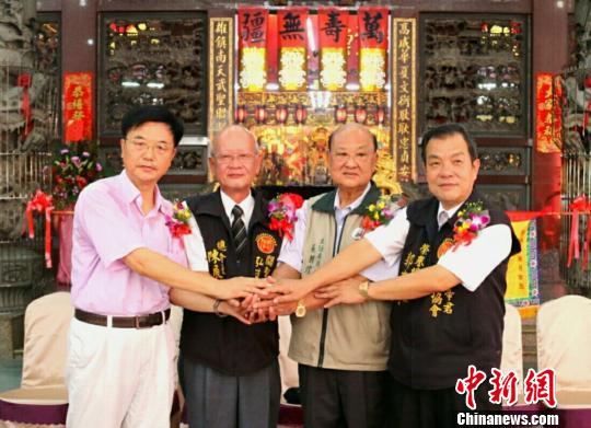 文化學(xué)者朱正明再次赴臺(tái)交流關(guān)公文化(圖)