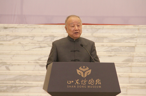 臺灣現(xiàn)代水墨畫家劉國松致辭