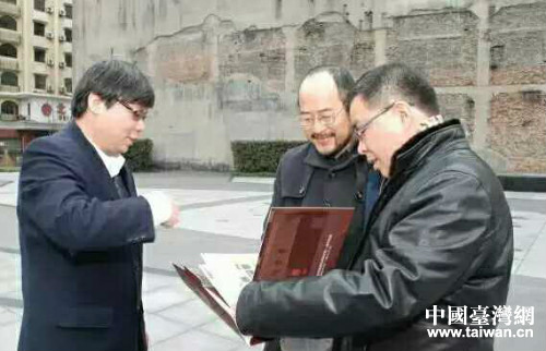 臺(tái)北市文化局局長(zhǎng)鐘永豐一行參訪四行倉(cāng)庫(kù)抗戰(zhàn)紀(jì)念館