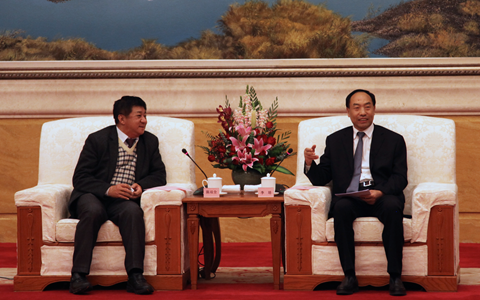 云南省人大常委會副主任李培會見國民黨中常委陳雙全一行