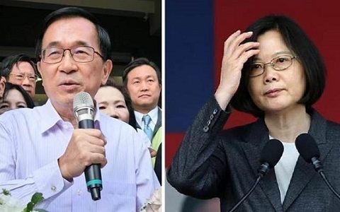 陳水扁大贊蔡英文人事案 網(wǎng)友直言：禍害臺(tái)灣