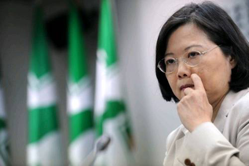 民進(jìn)黨主席蔡英文