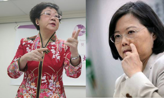 呂秀蓮對(duì)蔡英文放話：別只會(huì)斗國(guó)民黨 人民沒(méi)信心