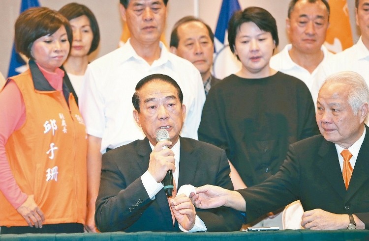 國民黨高層：若宋楚瑜參選 對藍營影響大于綠營