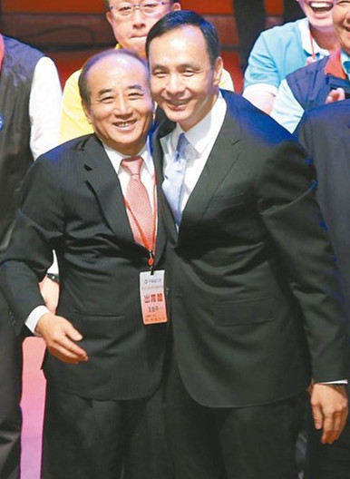 王金平答應(yīng)出任朱立倫后援會總會長未最后敲定