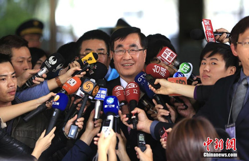 郁慕明選國(guó)民黨主席李四川回應(yīng)：資格不符（圖）