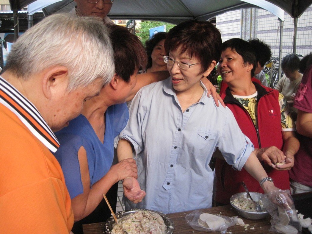 國民黨選舉帶熱2020話題，洪秀柱回應(yīng)“郭吳配”說法。（圖片來源：臺灣《聯(lián)合報》）