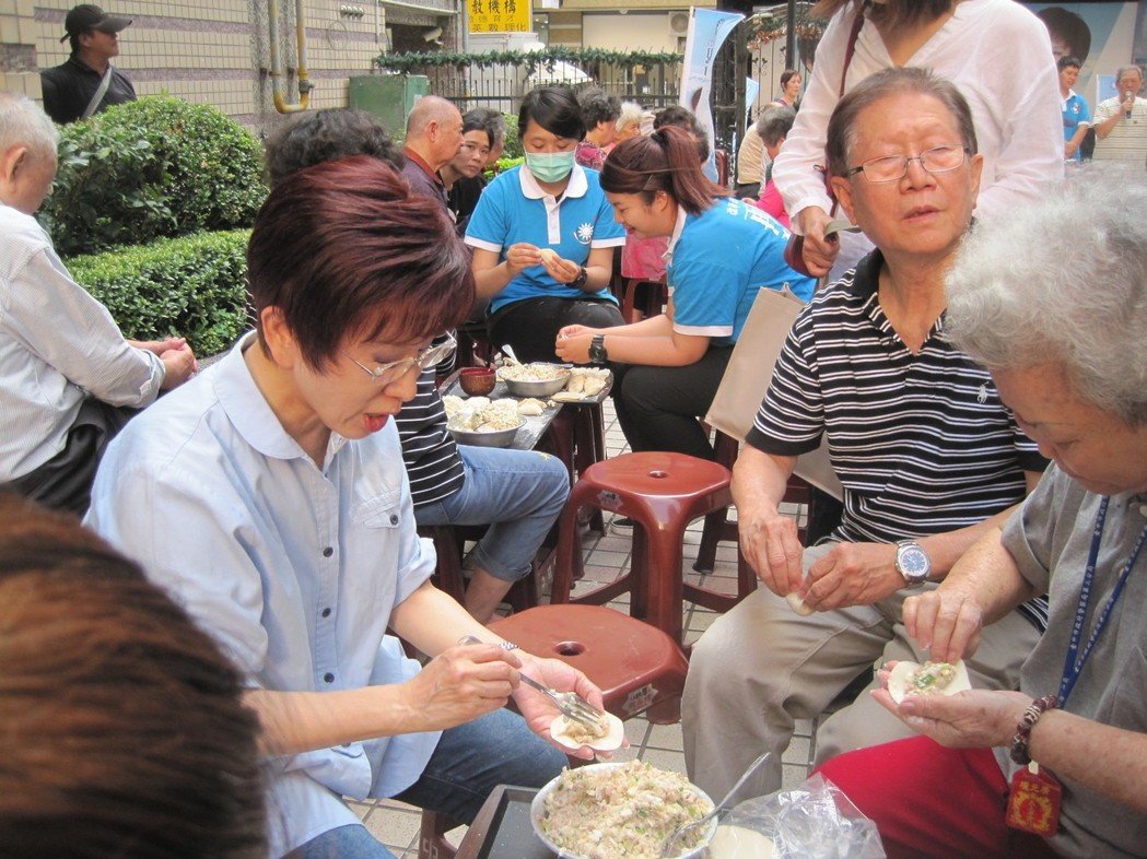 國民黨選舉帶熱2020話題，洪秀柱回應(yīng)“郭吳配”說法。（圖片來源：臺灣《聯(lián)合報》）