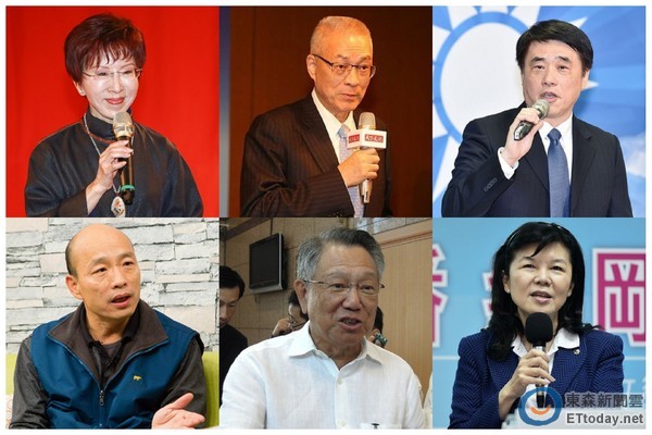 國(guó)民黨主席選舉政見(jiàn)會(huì) 6候選人正面交鋒大喊團(tuán)結(jié)