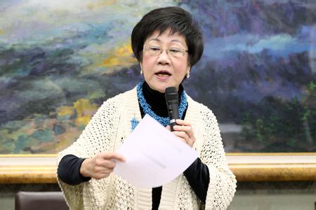 呂秀蓮向蔡英文喊話：再不努力臺(tái)灣會(huì)亡在你手里