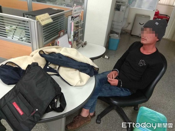王姓犯罪嫌疑人只想再看一眼那名女警，稱有戀愛的感覺。（圖片來源：《東森新聞云》）