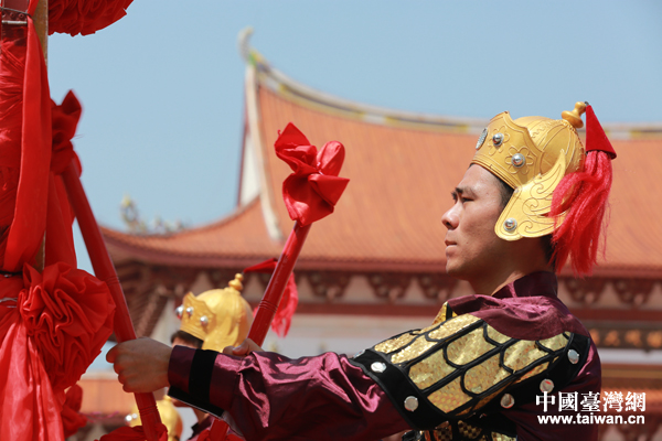 祭祀大典現(xiàn)場