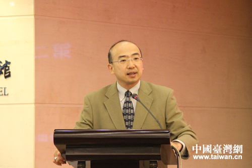 中華全國(guó)臺(tái)灣同胞聯(lián)誼會(huì)副會(huì)長(zhǎng)紀(jì)斌