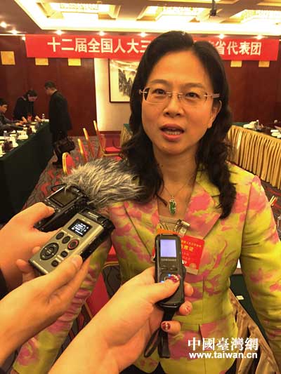 全國人大代表、福建省臺聯(lián)會長、臺盟福建省委副主委江爾雄接受本網(wǎng)記者專訪