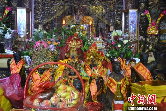 時隔200余年 臺灣民雄慶誠宮重回湄洲祖廟謁祖進(jìn)香