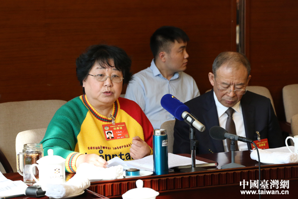 臺(tái)籍委員葉惠麗：臺(tái)灣基層民眾驚嘆“萬萬沒想到”